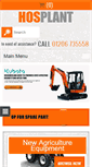 Mobile Screenshot of hosplant.co.uk